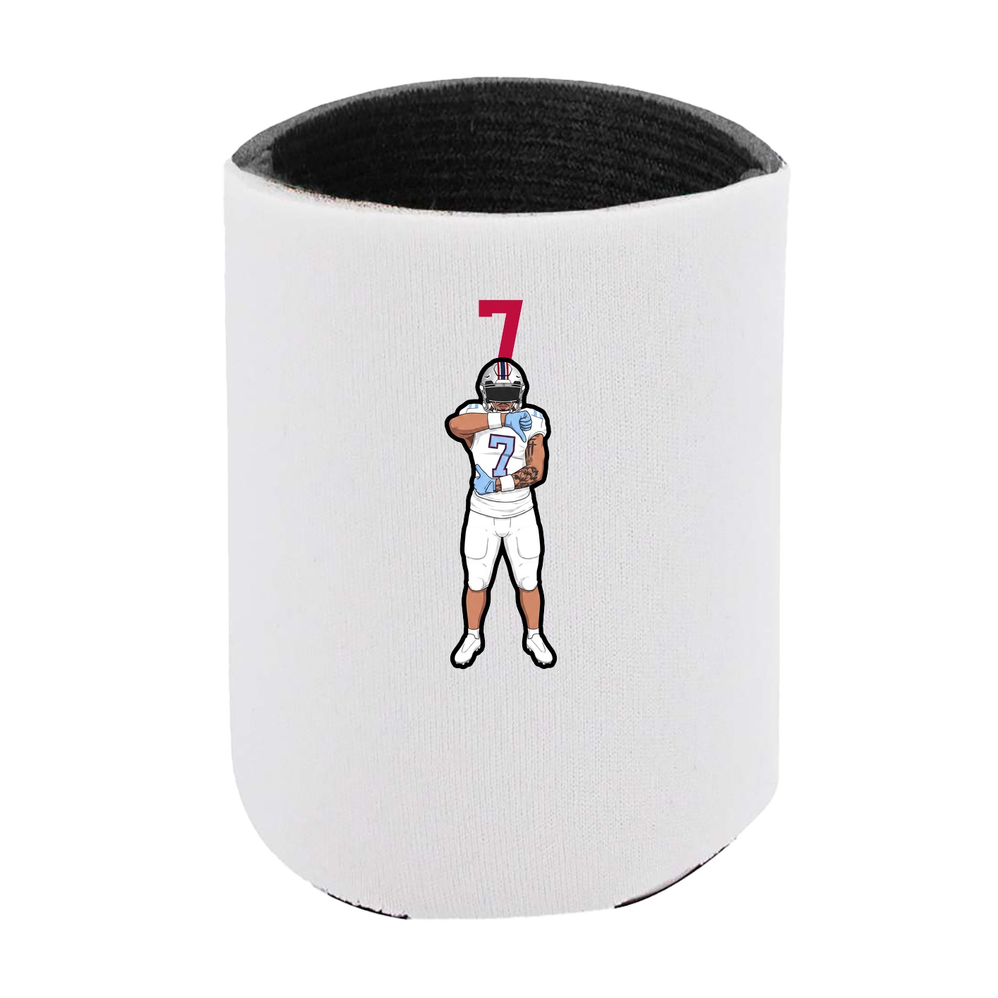 Can Holder — Number Top in White