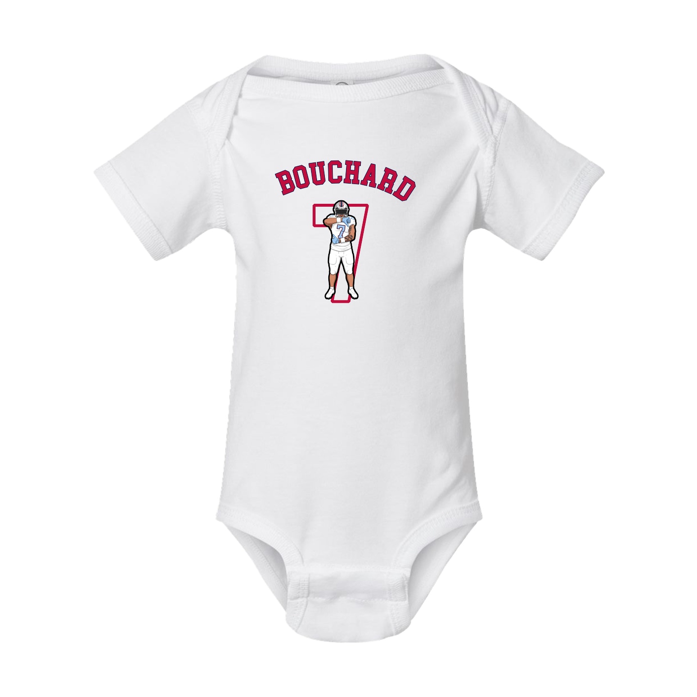 Baby Onesie — Shirsey Arch in White