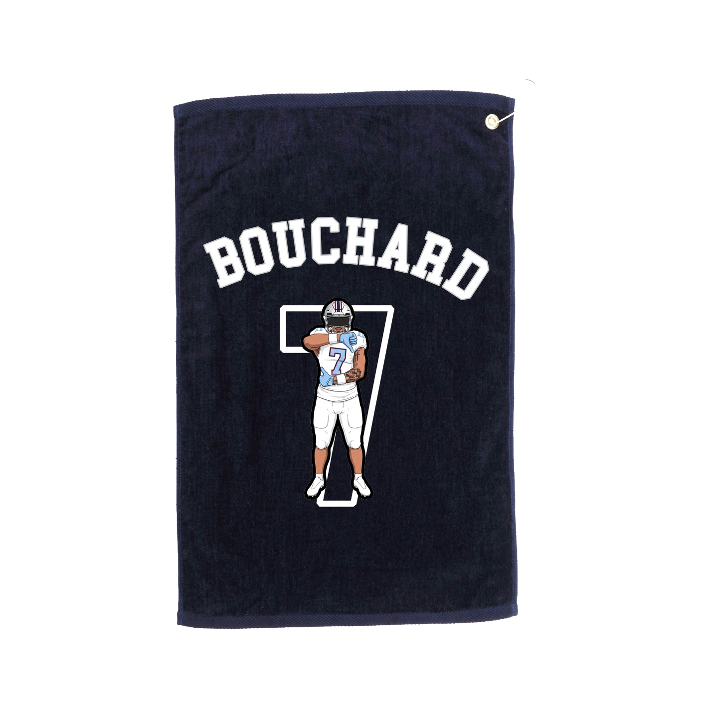 Golf Towel — Shirsey Arch in Navy