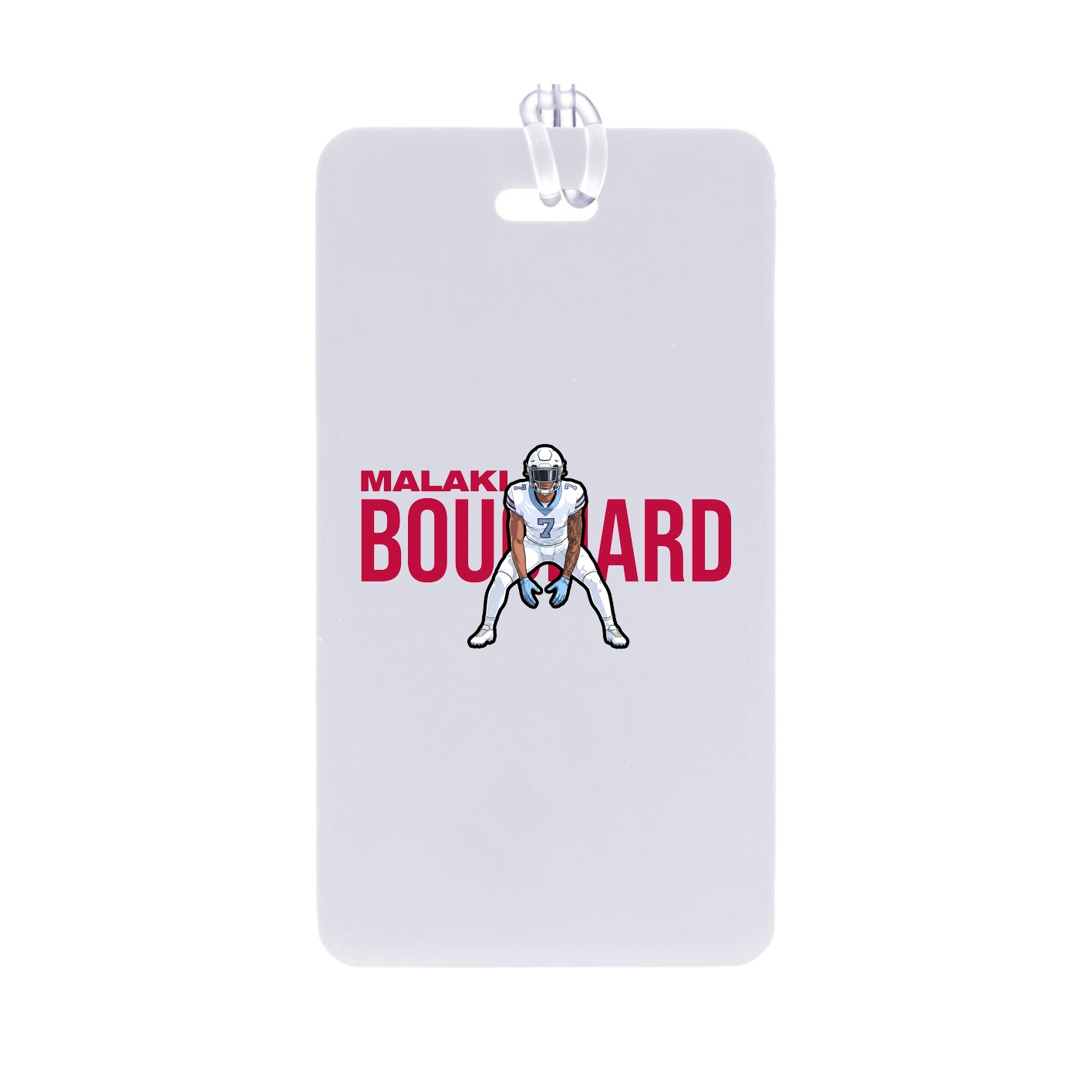 Bag Tag — Player Name in Classic