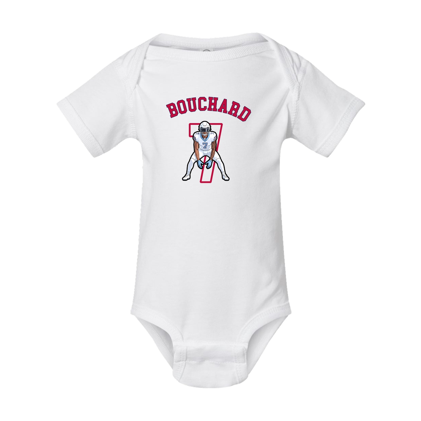 Baby Onesie — Shirsey Arch in White
