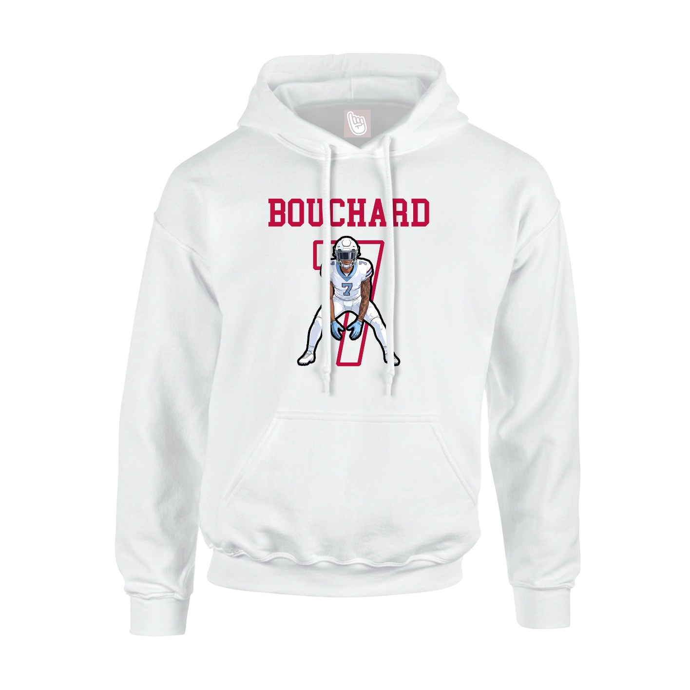 Youth Hoodie — Shirsey in White
