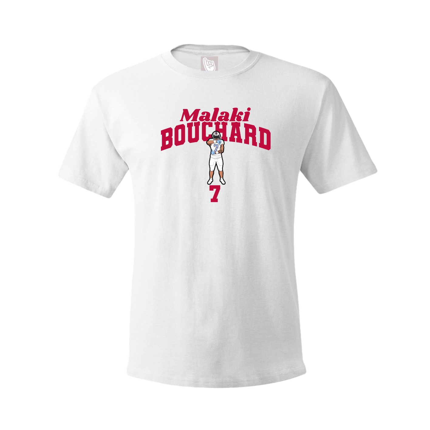 Youth Tee — Signature Arch in White