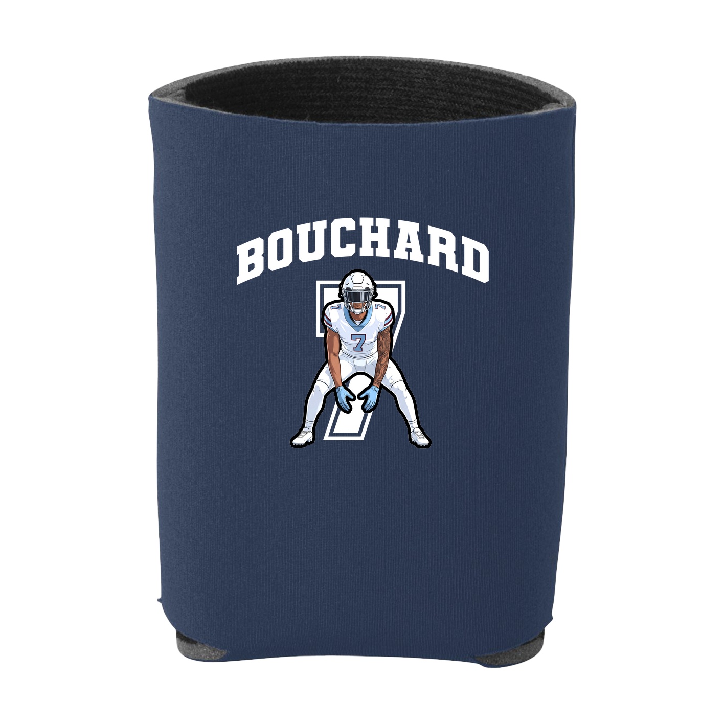 Can Holder — Number in Navy