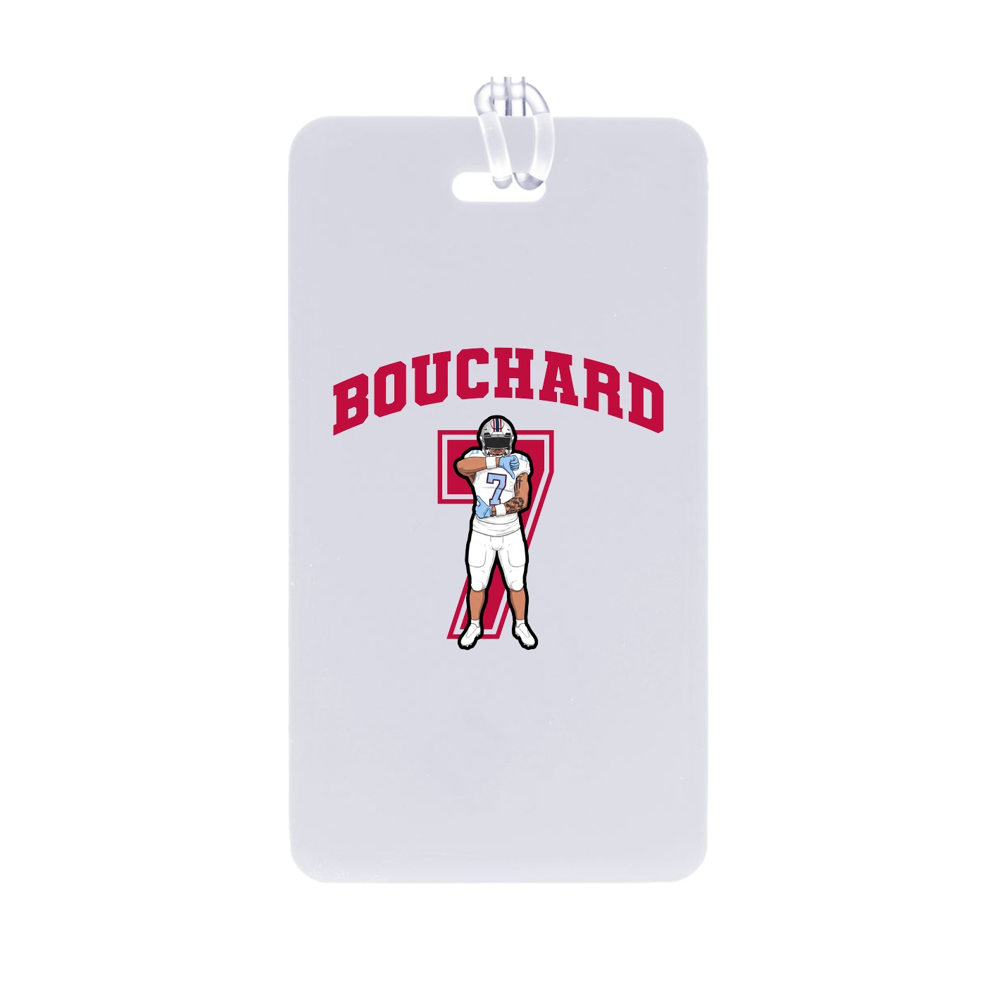 Bag Tag — Number in Classic