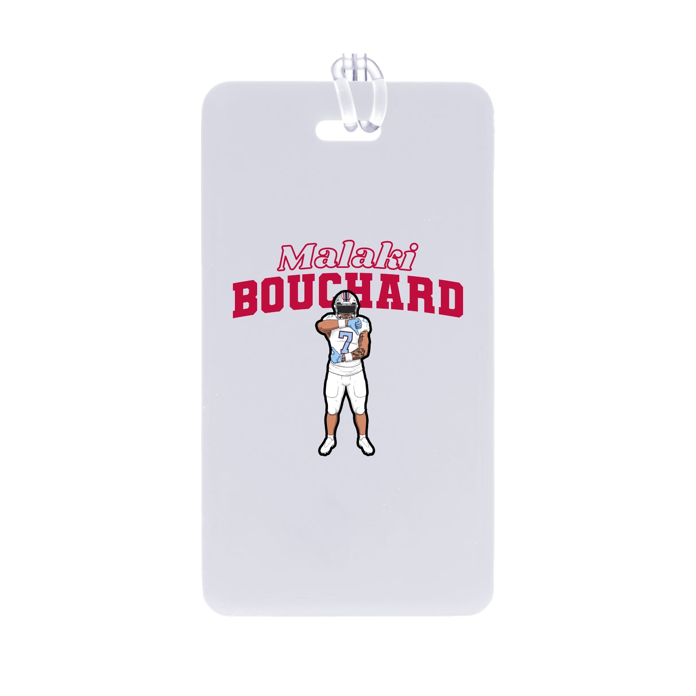 Bag Tag — Name Arch in Classic