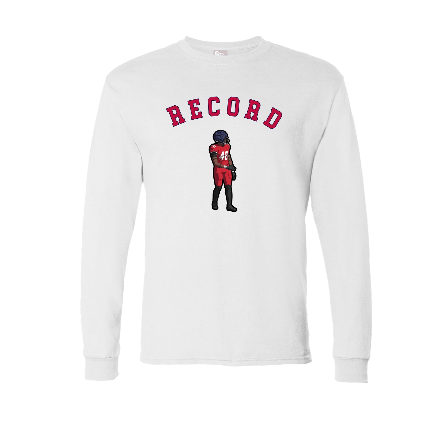 Long Sleeve Tee — Shirsey Arch in White