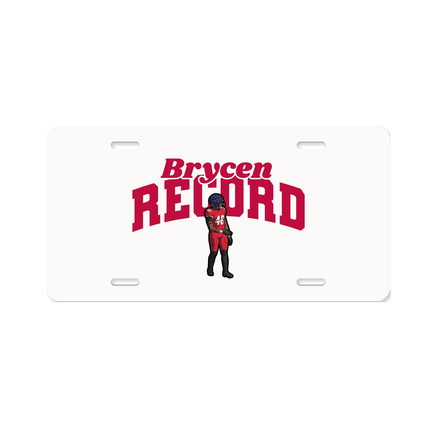 License Plate — Signature Arch in Classic