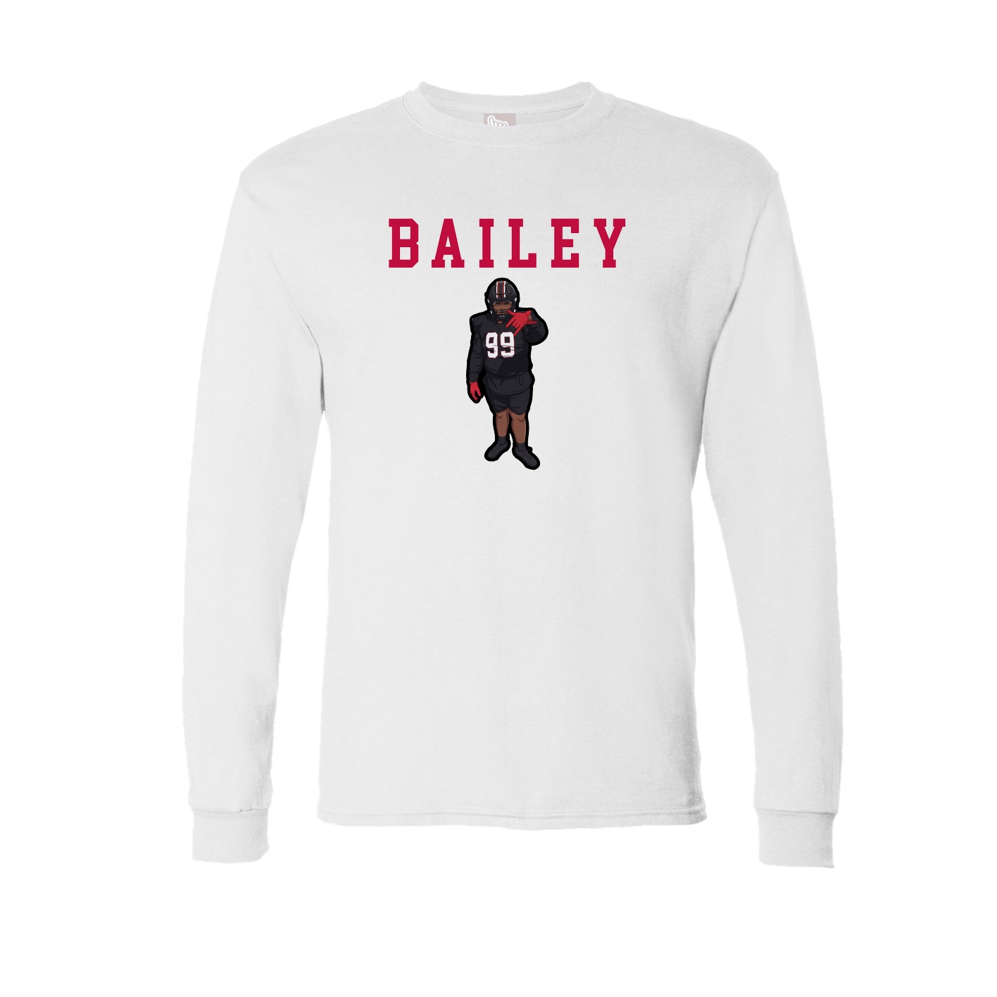 Long Sleeve Tee — Shirsey in White