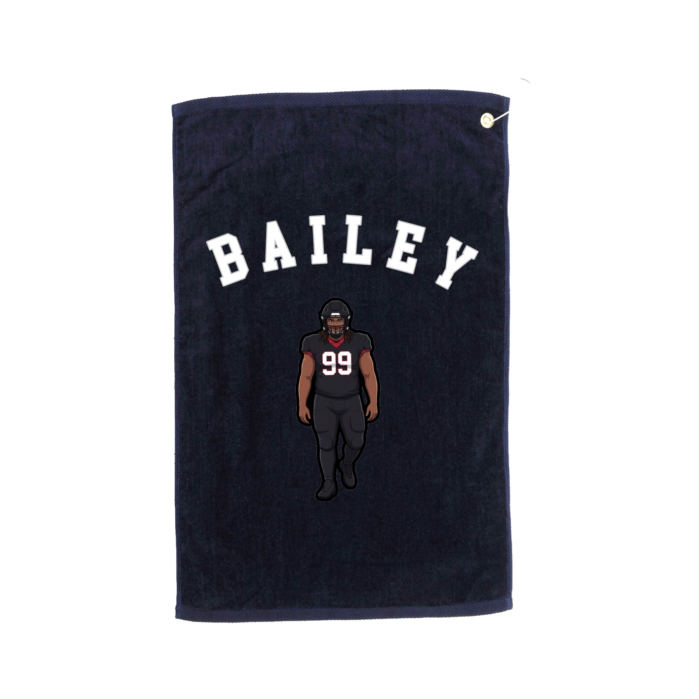 Golf Towel — Shirsey Arch in Navy