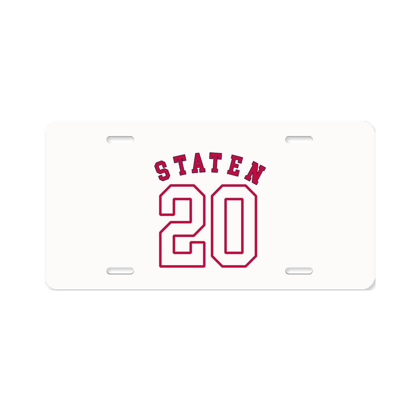 License Plate — Shirsey Arch in Classic