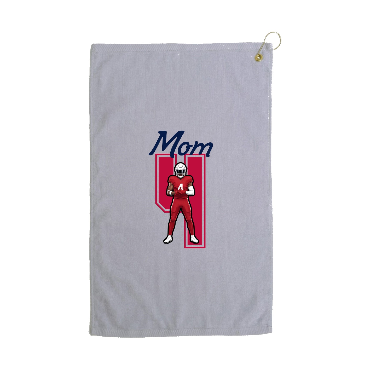 Golf Towel — Mothers Day Shirsey in Grey