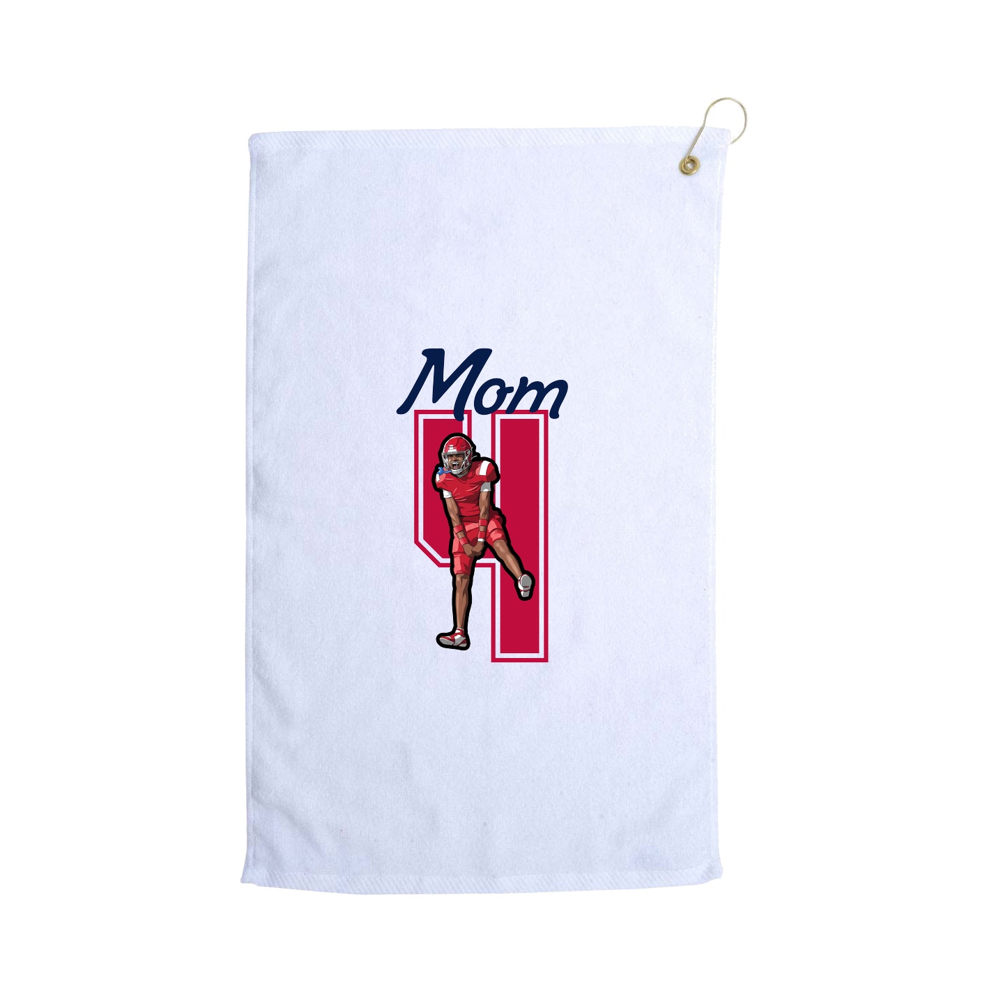 Golf Towel — Mothers Day Shirsey in White