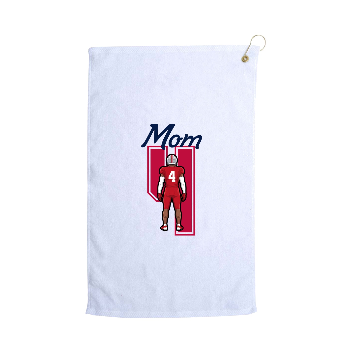 Golf Towel — Mothers Day Shirsey in White