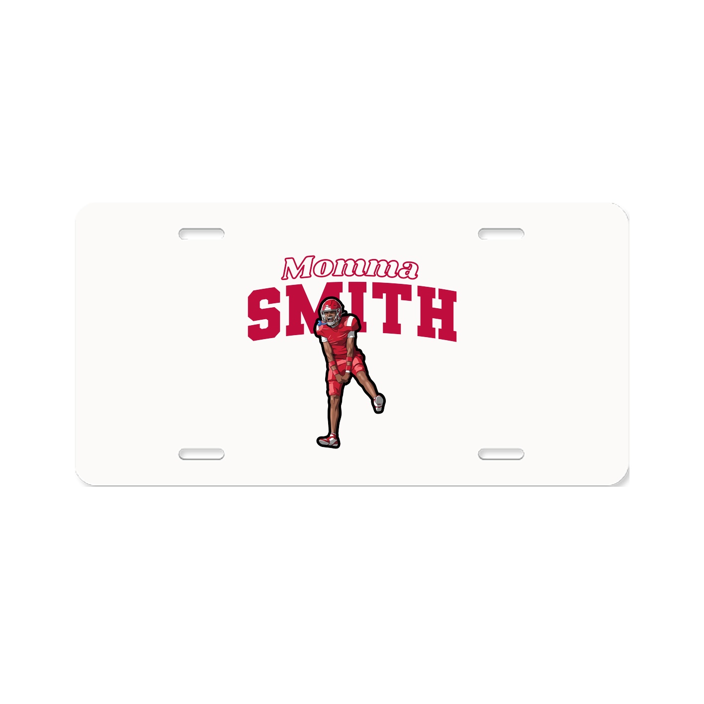 License Plate — Mothers Day Block in Classic