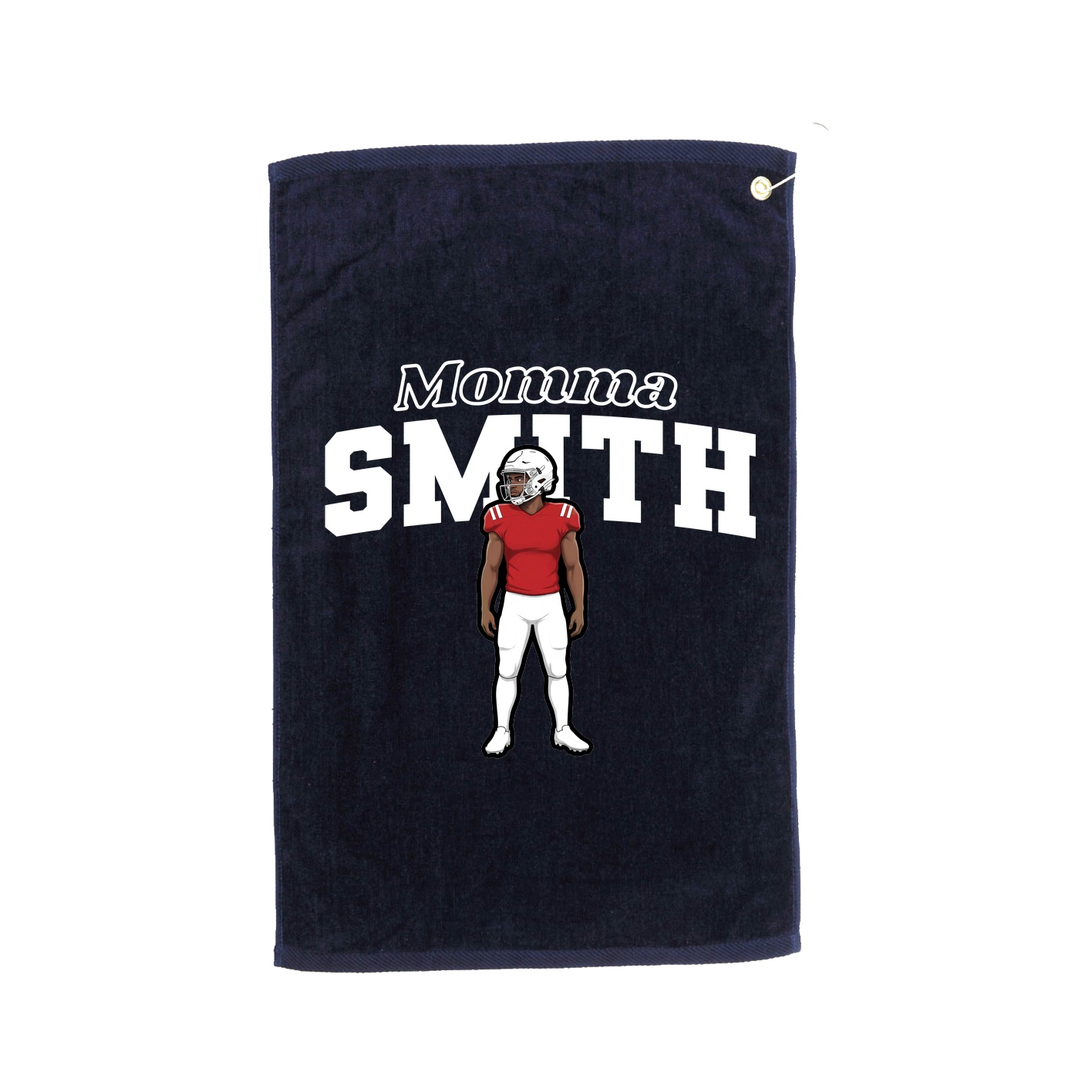 Golf Towel — Mothers Day Block in Navy