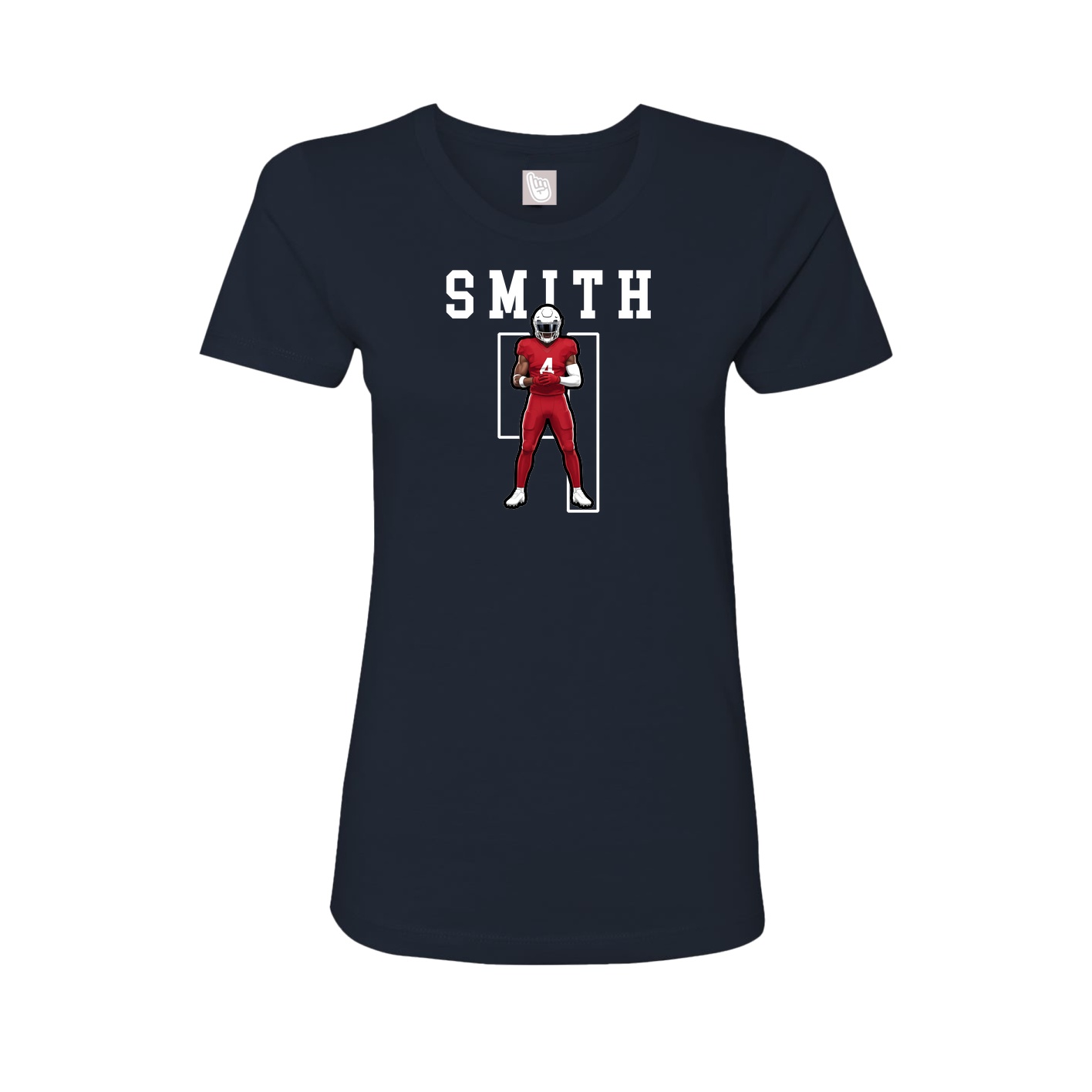 Fitted Women's Tee — Shirsey in Navy