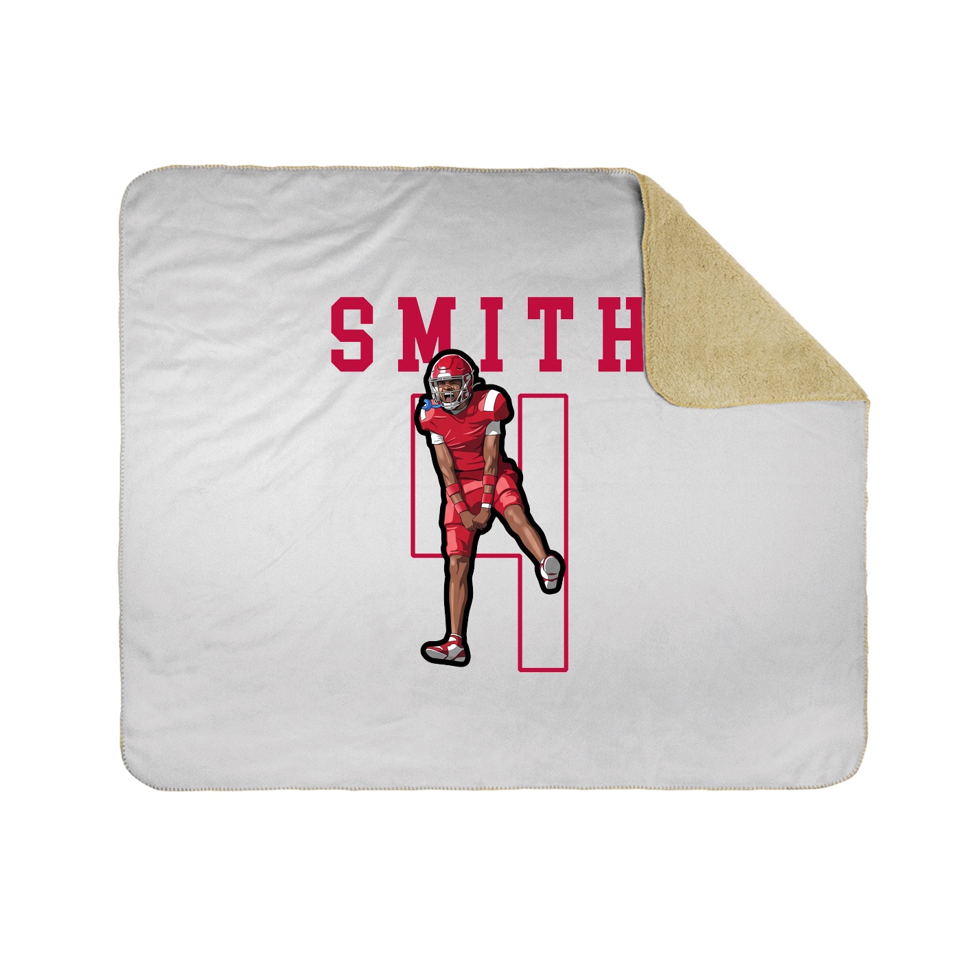 50x60 Sherpa Lined Throw Blanket