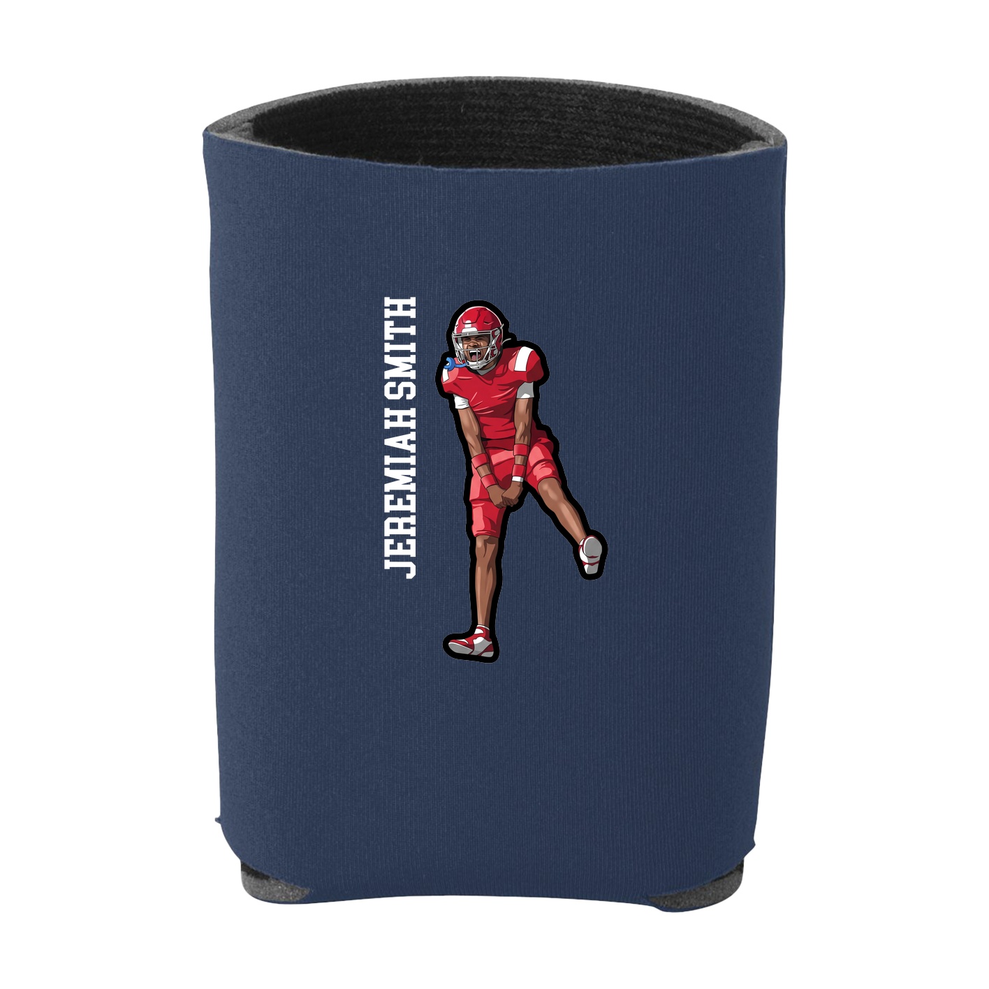 Can Holder — Name Vertical in Navy