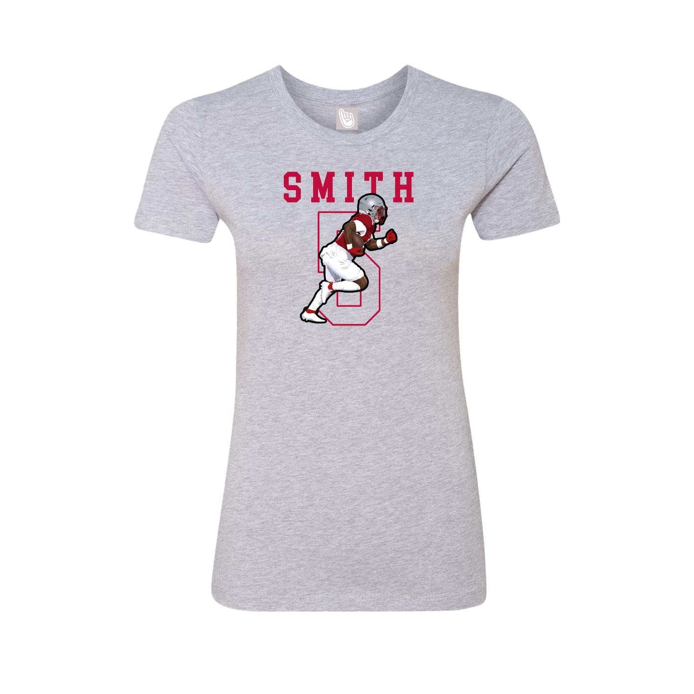 Fitted Women's Tee — Shirsey in Grey