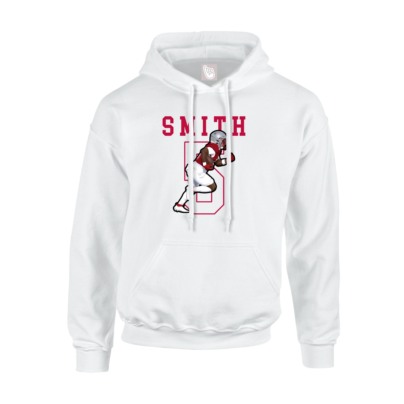 Hoodie — Shirsey in White