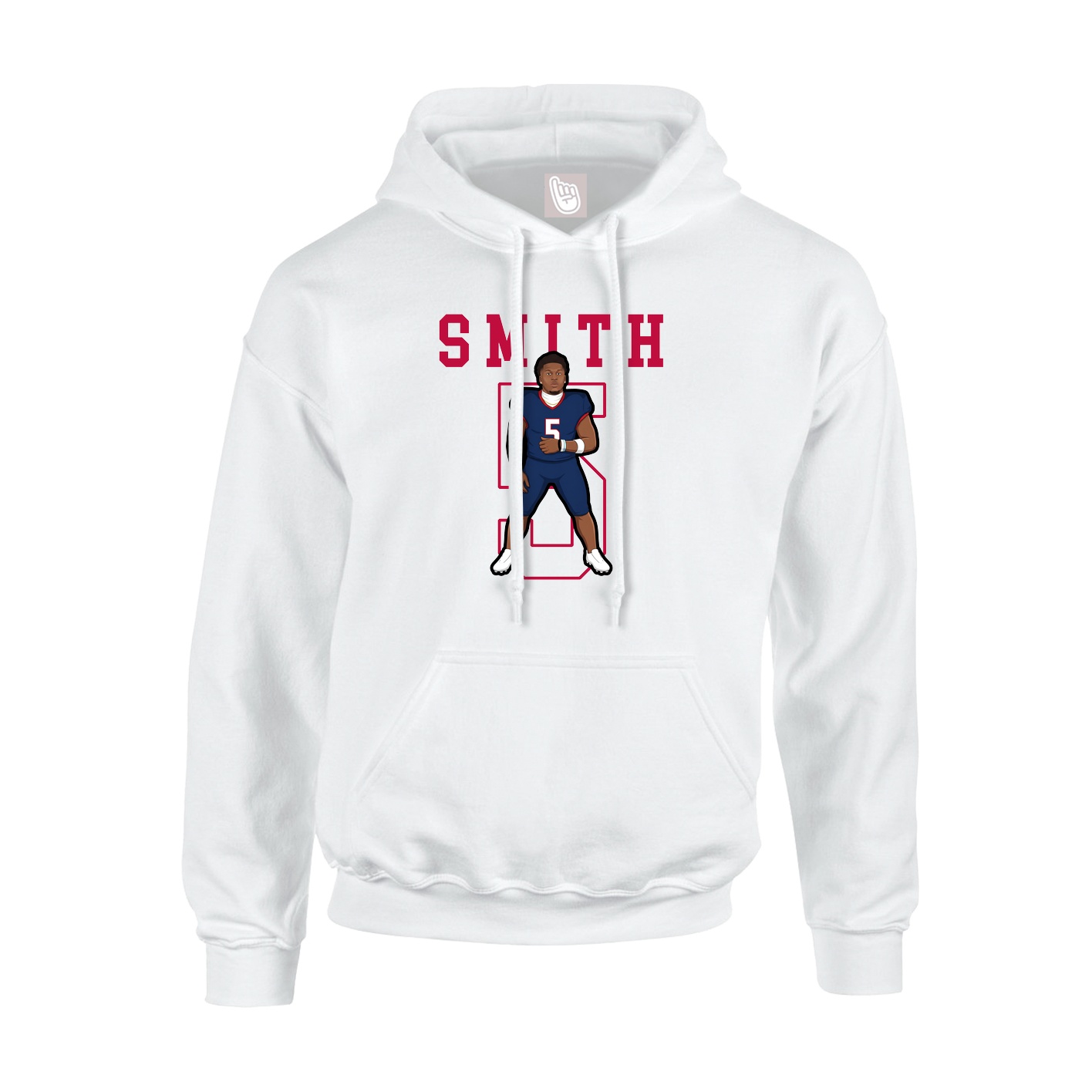 Youth Hoodie — Shirsey in White