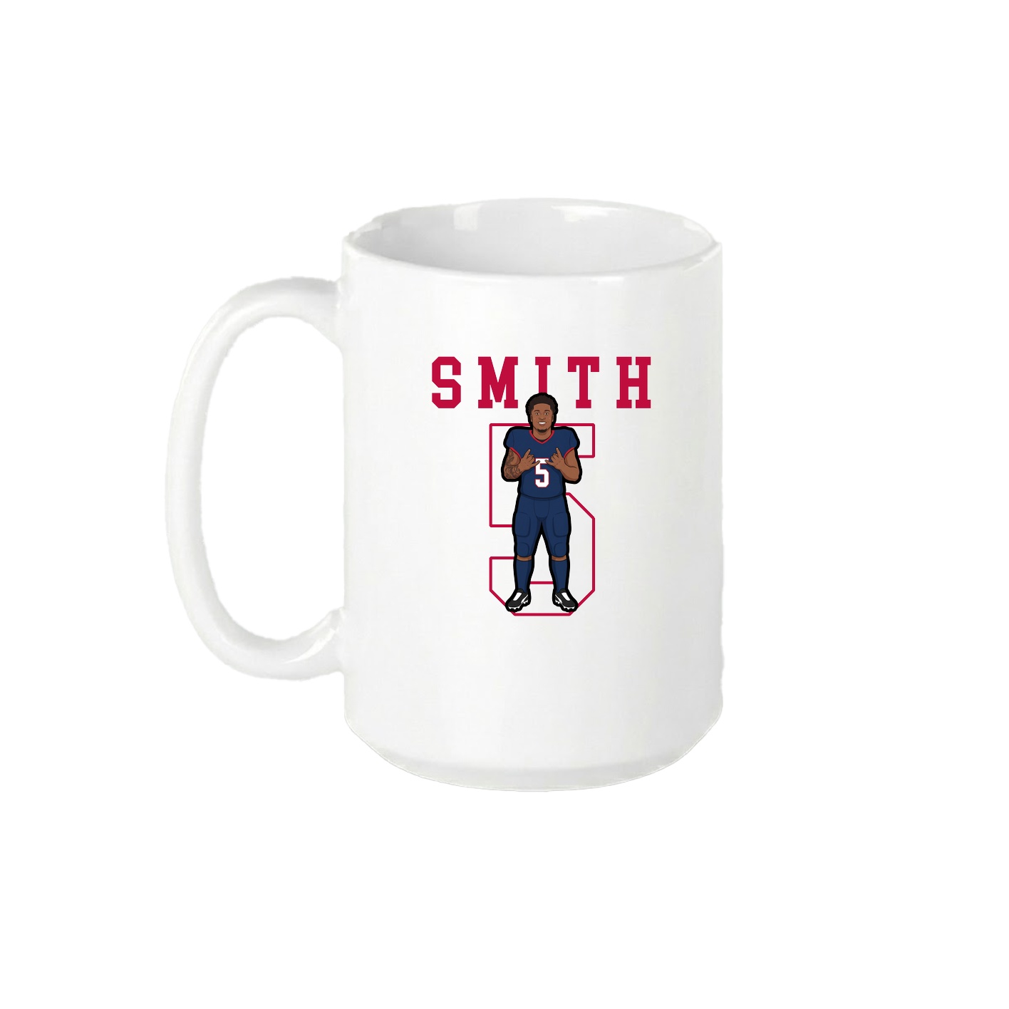 15oz Coffee Mug — Shirsey in White