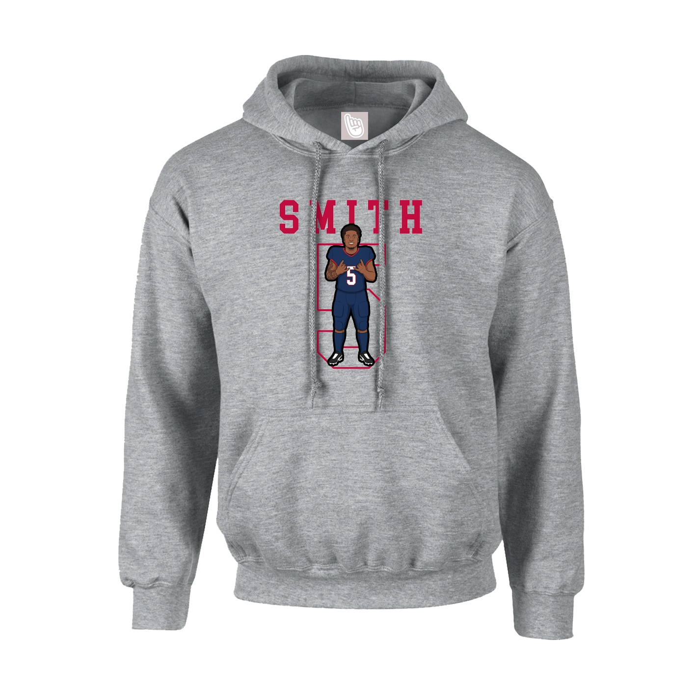 Hoodie — Shirsey in Grey