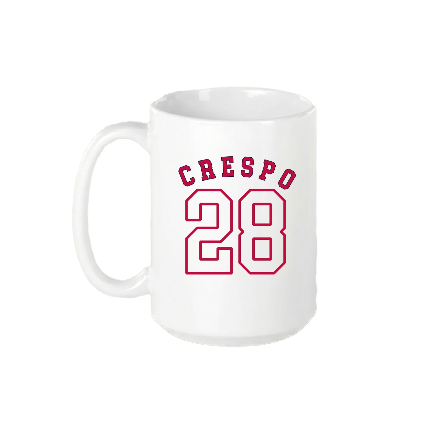 15oz Coffee Mug — Shirsey Arch in White