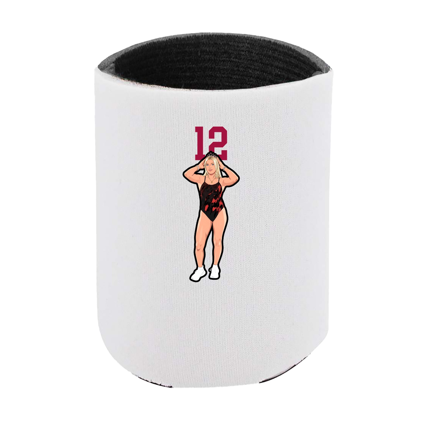 Can Holder — Number Top in White