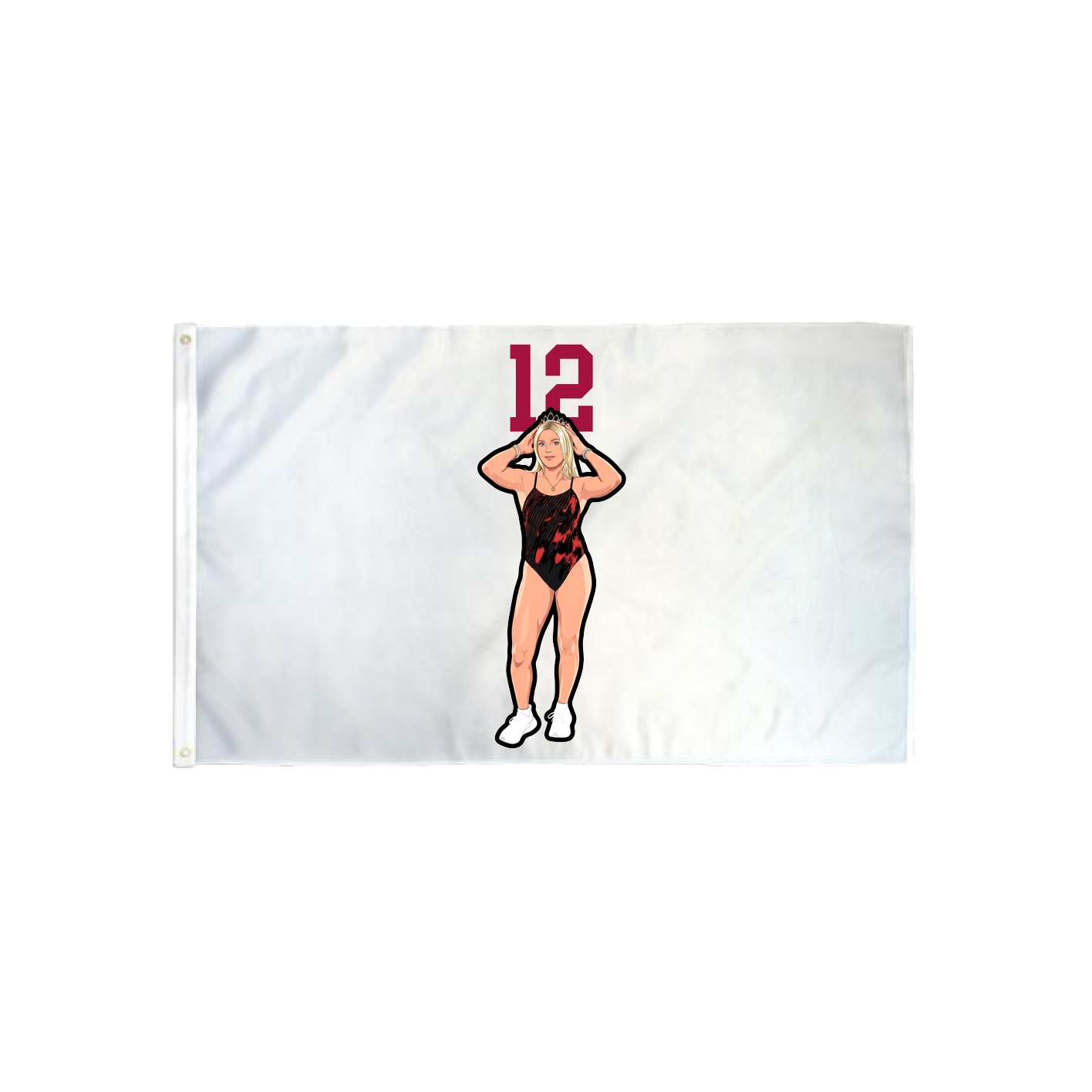 3x5 Flag — Number Top in Classic