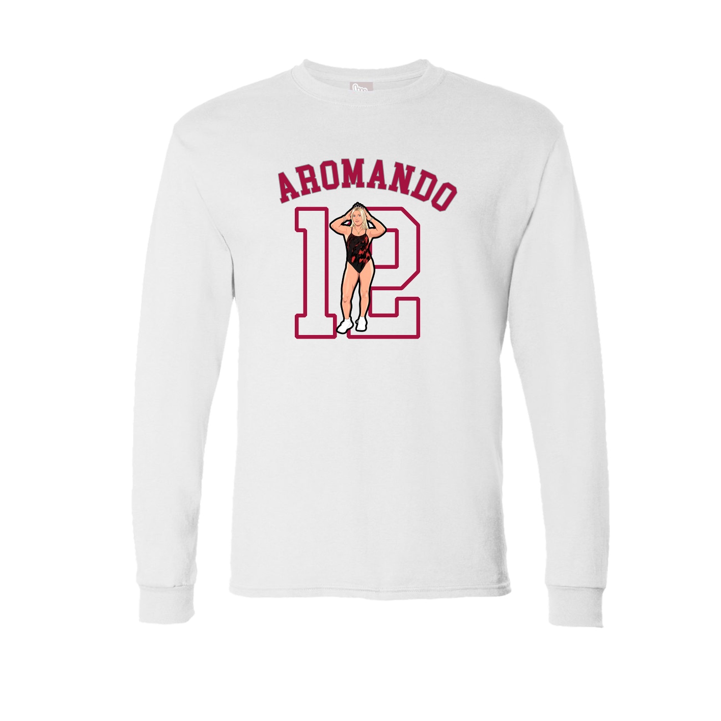 Long Sleeve Tee — Shirsey Arch in White