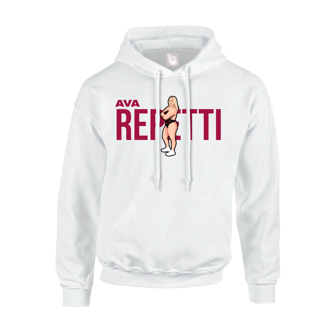 Hoodie — Player Name in White