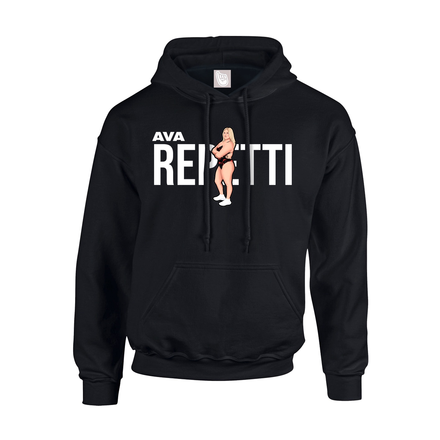 Youth Hoodie — Player Name in Black