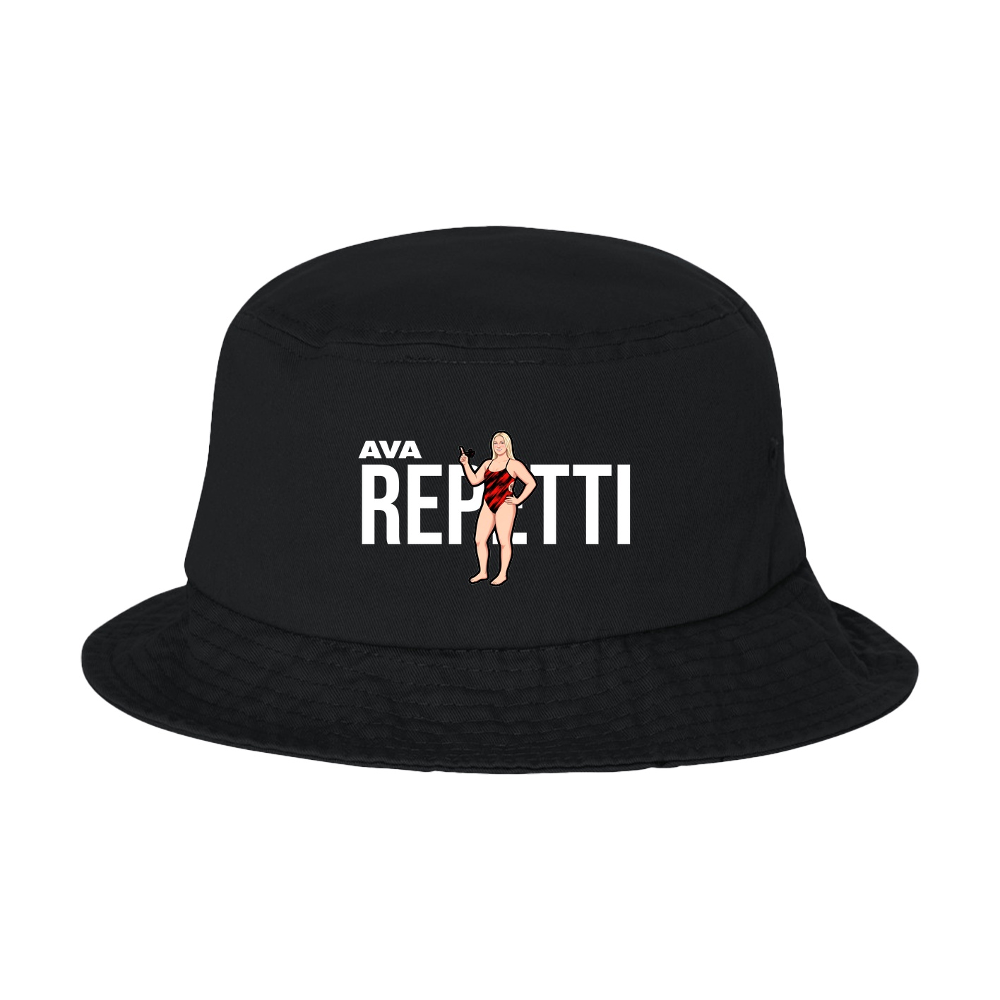 Bucket Cap — Player Name in Black