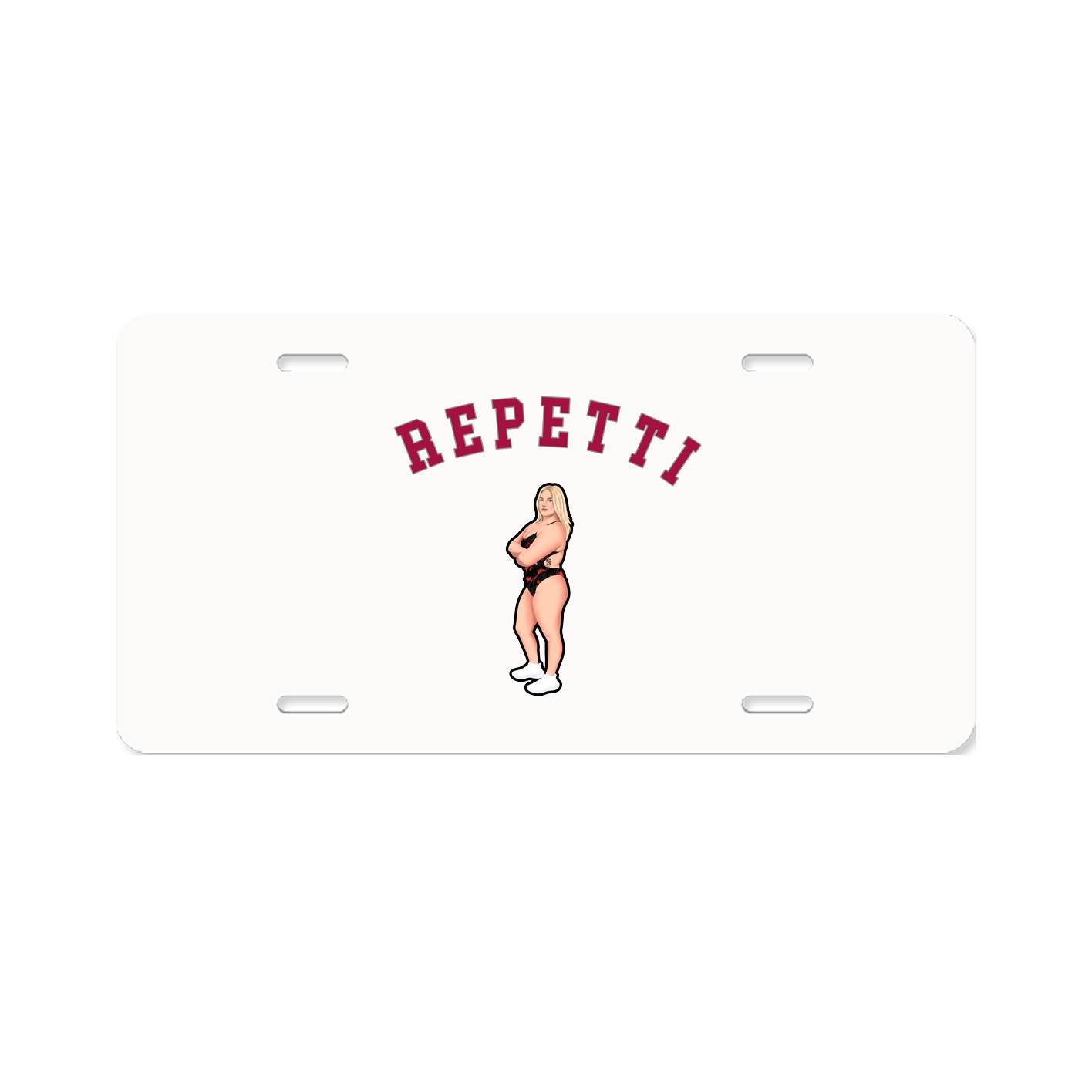License Plate — Shirsey Arch in Classic