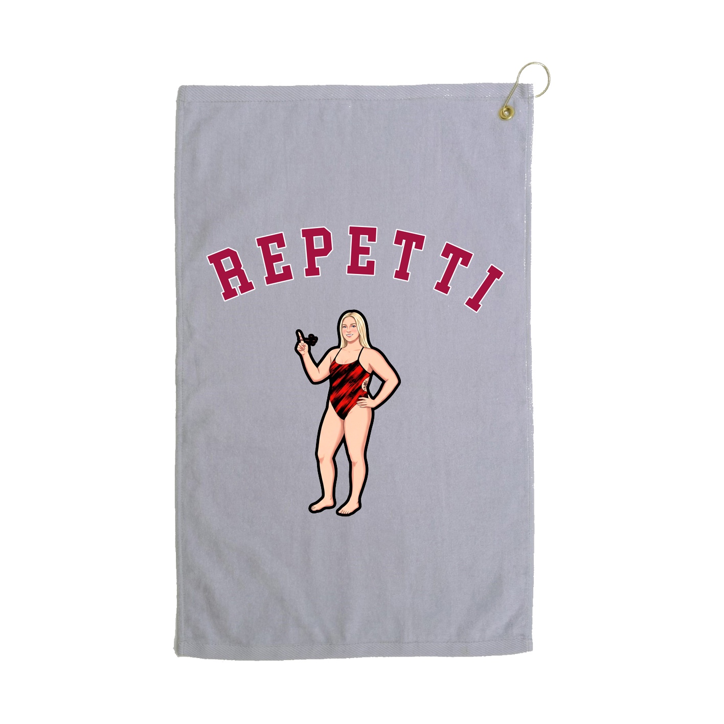 Golf Towel — Shirsey Arch in Grey