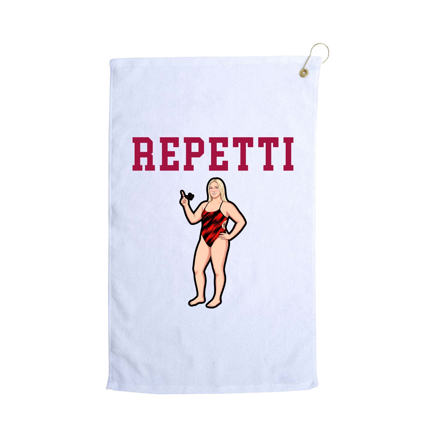 Golf Towel — Shirsey in White