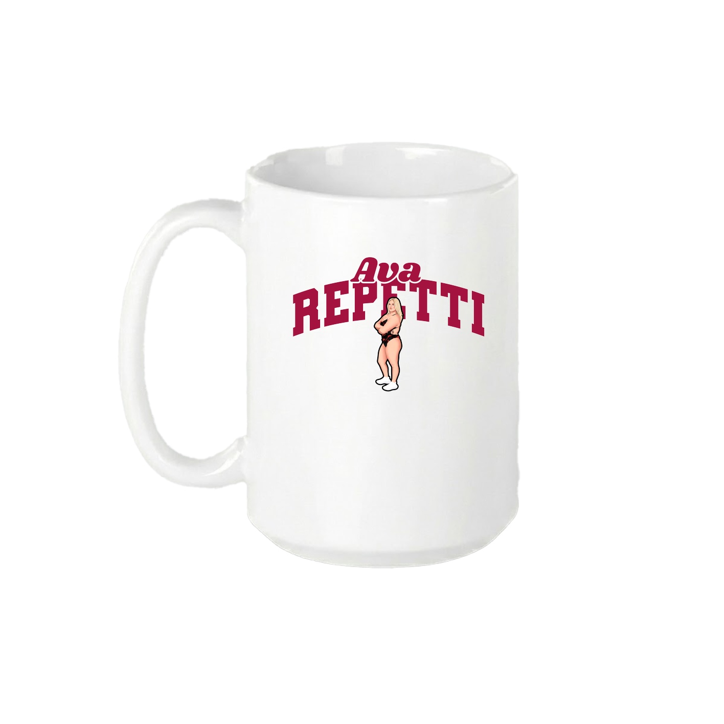 15oz Coffee Mug — Signature Arch in White