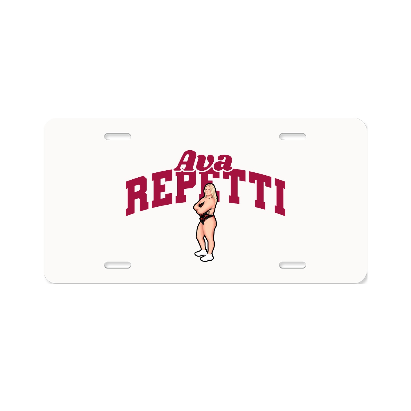 License Plate — Signature Arch in Classic