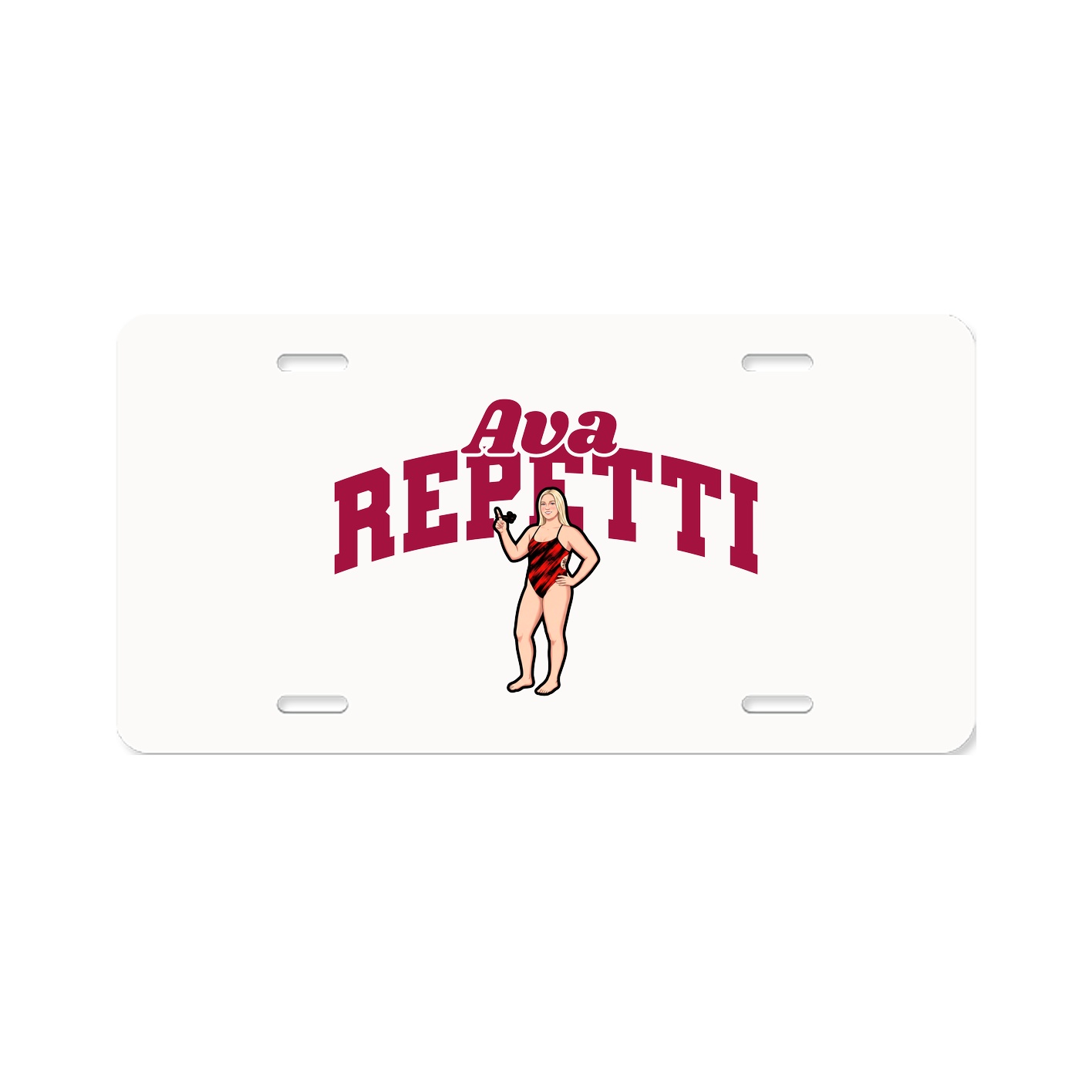 License Plate — Signature Arch in Classic