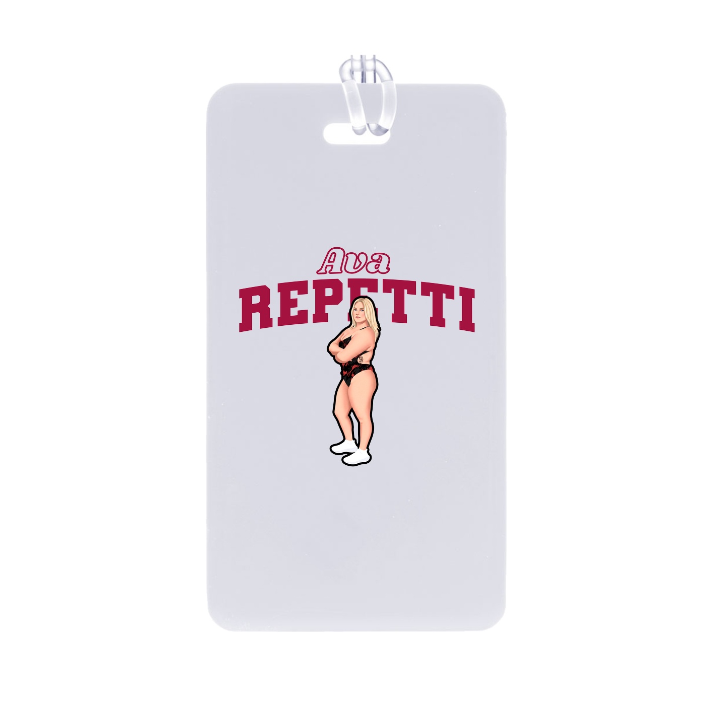 Bag Tag — Name Arch in Classic