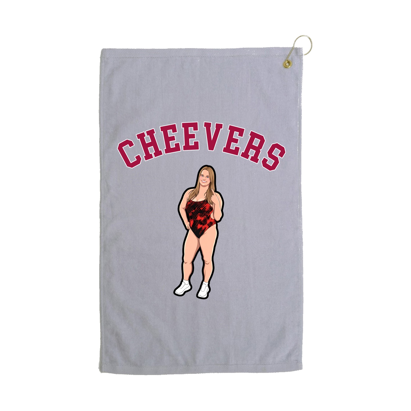 Golf Towel — Shirsey Arch in Grey