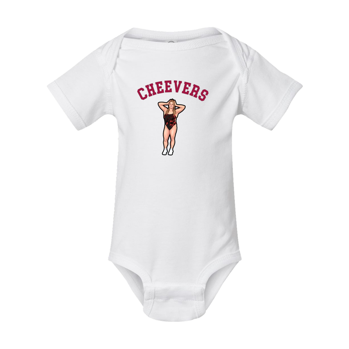 Baby Onesie — Shirsey Arch in White