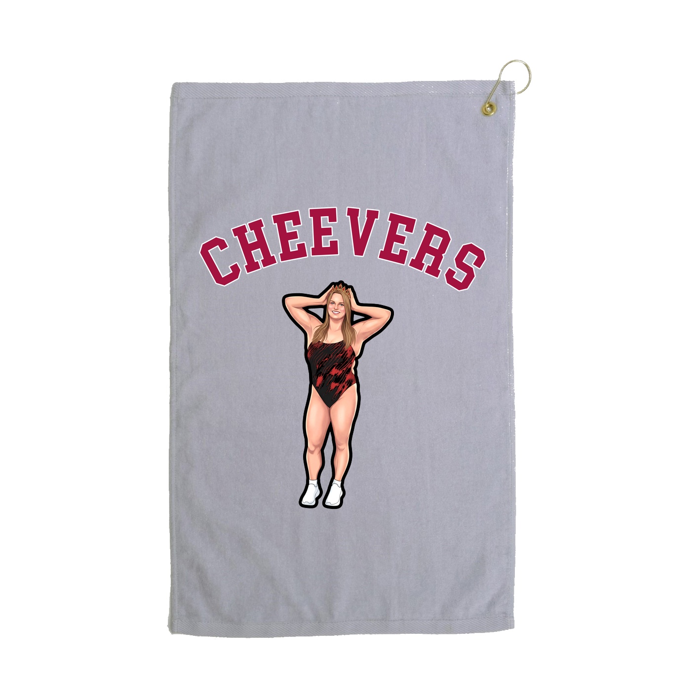 Golf Towel — Shirsey Arch in Grey