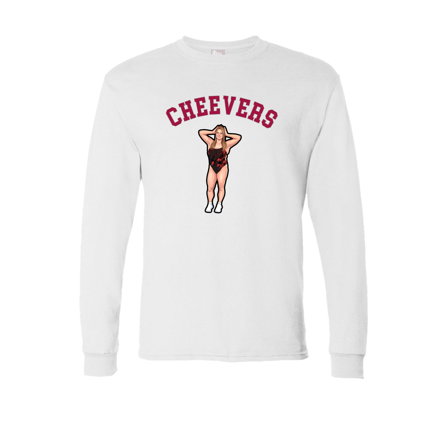 Long Sleeve Tee — Shirsey Arch in White