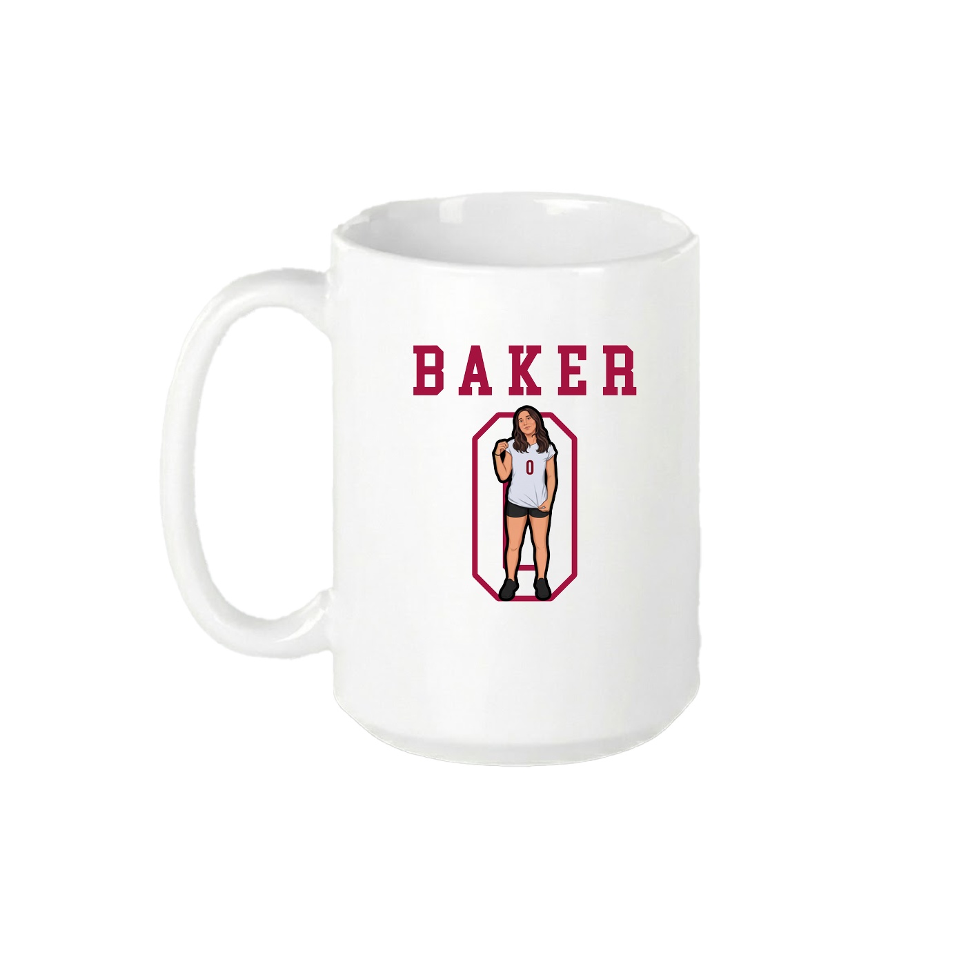 15oz Coffee Mug — Shirsey in White