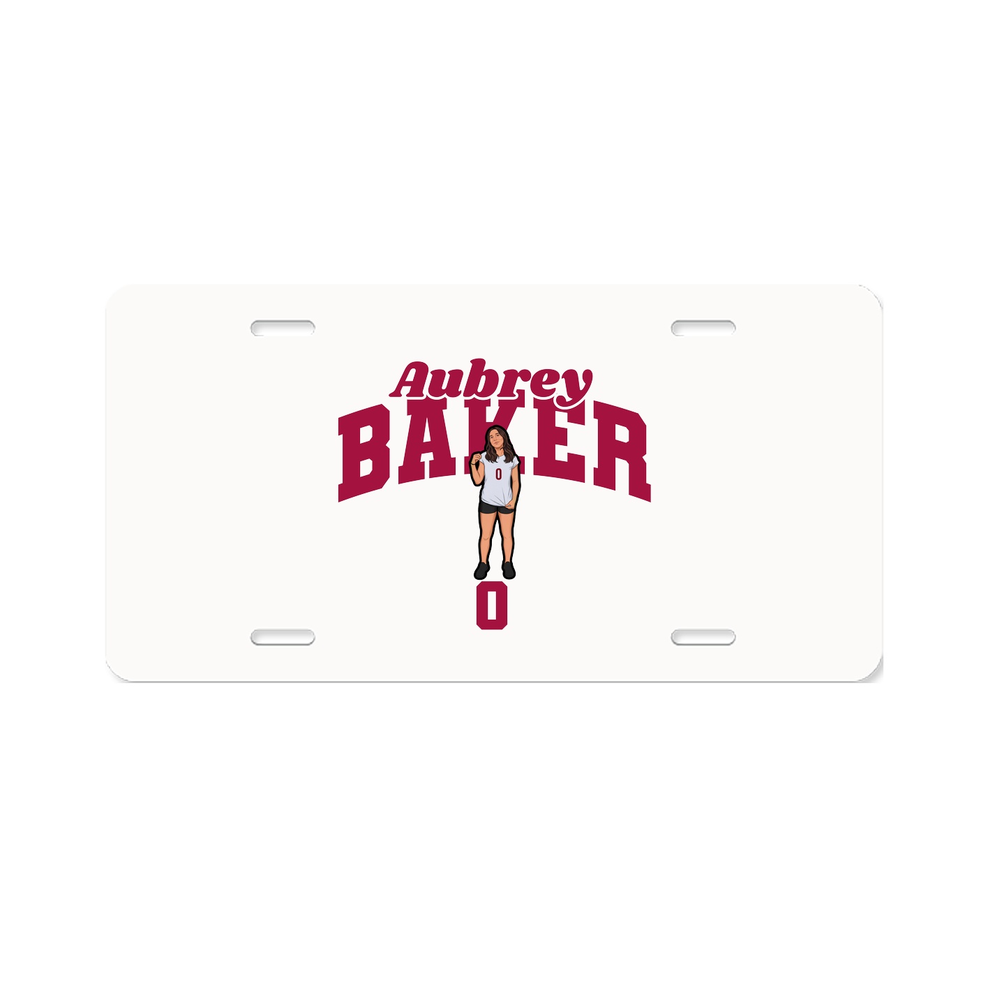License Plate — Signature Arch in Classic