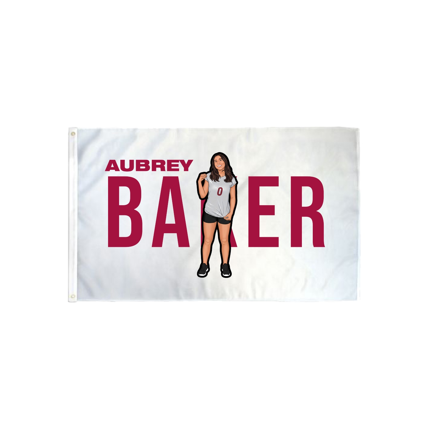3x5 Flag — Player Name in Classic