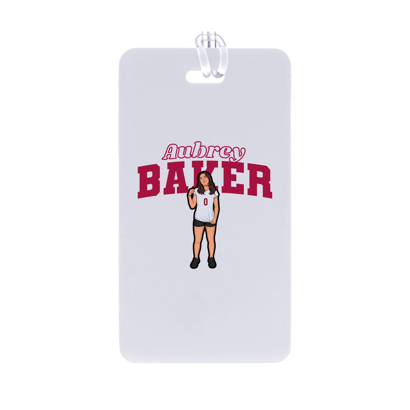 Bag Tag — Name Arch in Classic